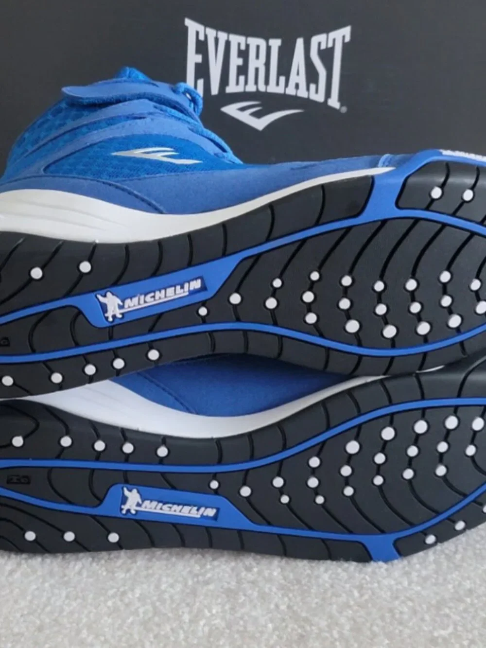 Everlast Elite Boxing Shoes - Size 6, Blue
